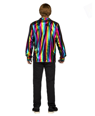  Regenbogen-Disco-Shirt für Herren, fig. 2 