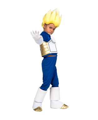  Coffret déguisement Super Saiyan Vegeta Dragon Ball™ enfant avec perruque, fig. 2 