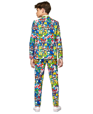  Costume Mr. Super Mario™ adolescent Opposuits™, fig. 2 