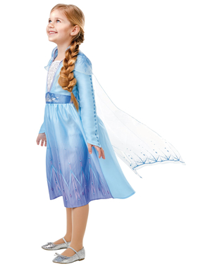  Déguisement classique Elsa La Reine des neiges 2™ fille, fig. 2 