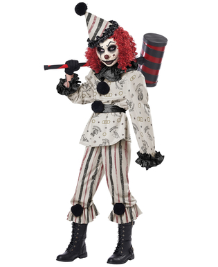  Déguisement clown sinistre luxe enfant, fig. 2 