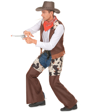  Déguisement cowboy de l'ouest Homme, fig. 2 