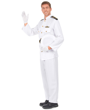  Déguisement uniforme d'officier de la marine homme, fig. 2 