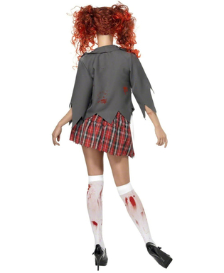  Déguisement écolière zombie Halloween femme, fig. 2 