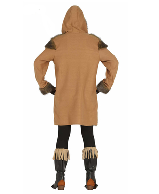  Eskimo-Kostüm für Damen Inuit-Verkleidung für Karneval braun, fig. 2 