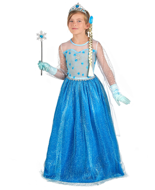  Déguisement et accessoires de princesse des glaces bleue fille, fig. 2 