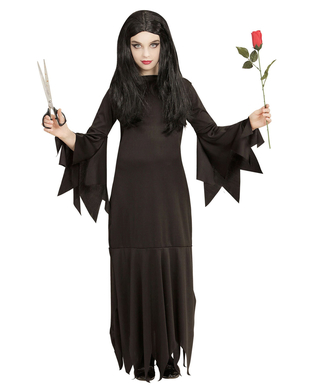  Gothic-Halloween-Kostüm für Mädchen schwarz, fig. 2 