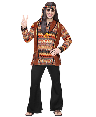  Déguisement hippie nature homme, fig. 2 