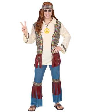  Déguisement hippie peace homme, fig. 2 