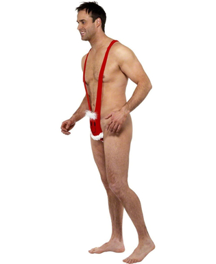  Mankini humoristique Père Noël homme, fig. 2 