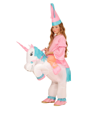  Déguisement princesse à dos de licorne gonflable fille, fig. 2 