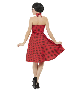  Déguisement rockabilly 50's rouge femme, fig. 2 