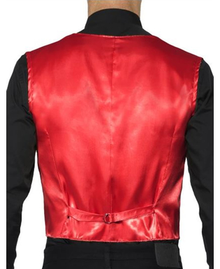  Gilet rouge à sequins adulte, fig. 2 