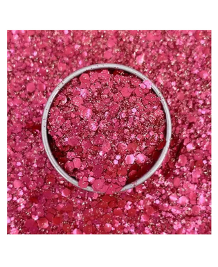  Paillettes biodégradables rose vif Tagadamour - Si si la paillette, fig. 2 