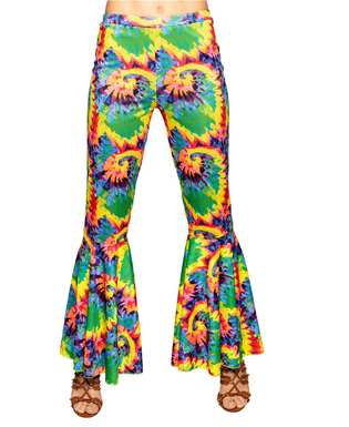  Pantalon pattes d'éléphant hippie adulte, fig. 2 