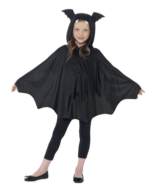  Schwarzer Fledermaus-Poncho für Kinder, fig. 2 