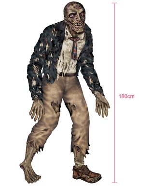  Halloween beweglicher Zombie 1m80, fig. 2 