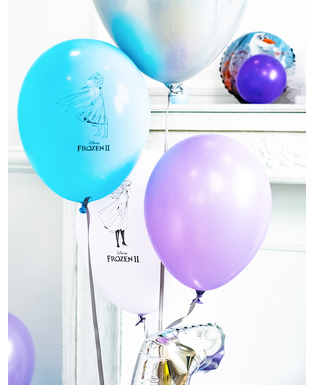  8 Ballons en latex La Reine des Neiges 2™ 28 cm, fig. 4 