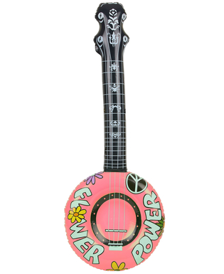  Aufblasbares Hippie Banjo Gitarre, fig. 3 