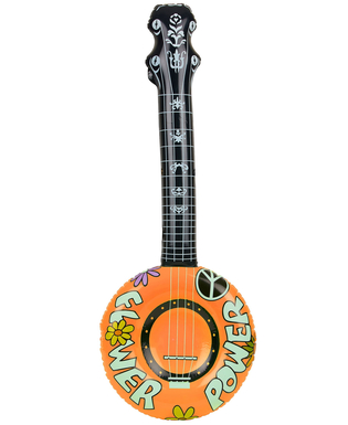  Aufblasbares Hippie Banjo Gitarre, fig. 4 