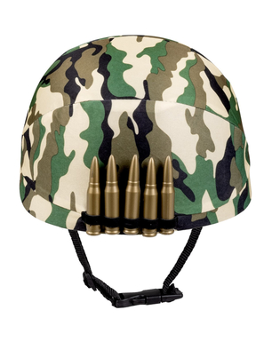  Casque militaire imprimé camouflage adulte, fig. 3 