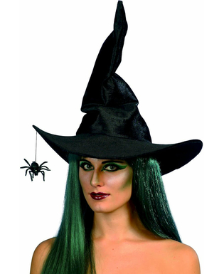  Chapeau sorcière noir avec araignée femme Halloween, fig. 1 