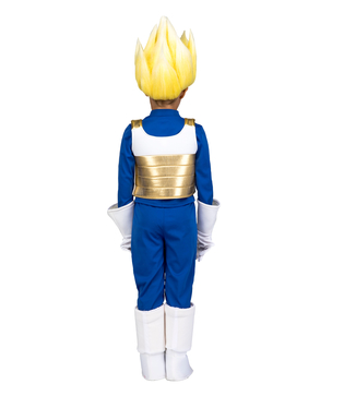  Coffret déguisement Super Saiyan Vegeta Dragon Ball™ enfant avec perruque, fig. 3 