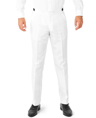  Costume Mr. Solid blanc homme Suitmeister™, fig. 4 