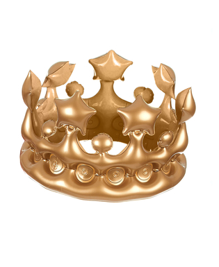  Couronne de roi gonflable or, fig. 3 