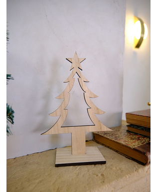  Décoration Sapin de Noël en bois 25 cm, fig. 3 