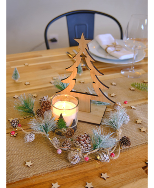  Décoration Sapin de Noël en bois 25 cm, fig. 4 