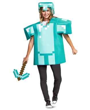  Déguisement armure Minecraft™ adulte, fig. 4 