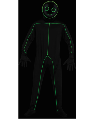  Déguisement bonhomme led adulte, fig. 3 