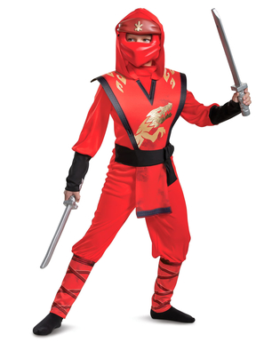  Déguisement LEGACY deluxe Kai Ninjago®- LEGO™ enfant, fig. 3 