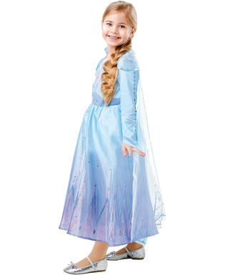  Déguisement luxe Elsa La Reine des neiges 2™ fille, fig. 3 