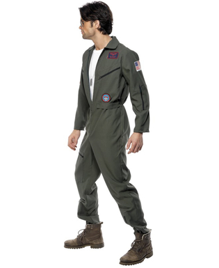  Déguisement pilote de ligne Top Gun™ homme, fig. 3 