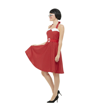  Déguisement rockabilly 50's rouge femme, fig. 3 