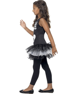  Déguisement squelette tutu noir fille Halloween, fig. 3 