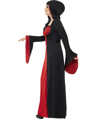  Halloween Plus Size Vampir Kostüm für Damen rot-schwarz, fig. 3 