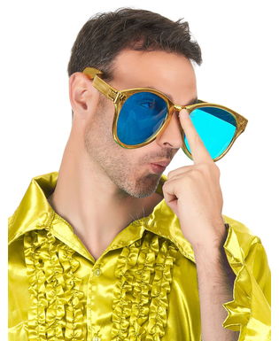  Riesige Brille für Erwachsene gold, fig. 3 