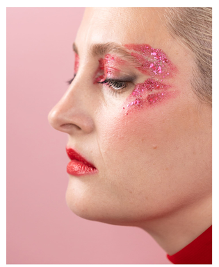  Paillettes biodégradables rose vif Tagadamour - Si si la paillette, fig. 3 