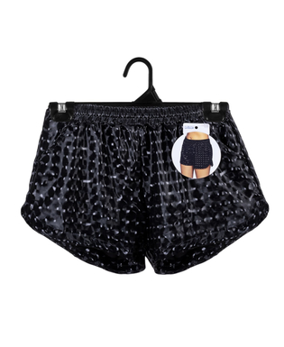  Glänzende schwarze sportliche Damenshorts, fig. 3 