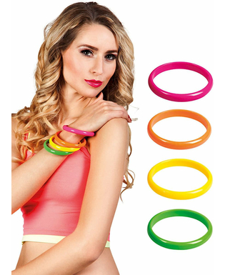  4 bracelets multicolore années 80, fig. 1 