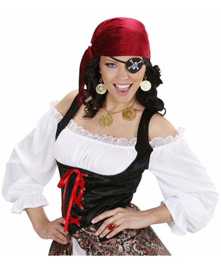  Kit collier et bloucles d'oreilles pirate adulte, fig. 1 