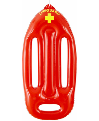  Aufblasbares Rettungsbrett für Erwachsene Lifeguard 73 cm rot, fig. 1 