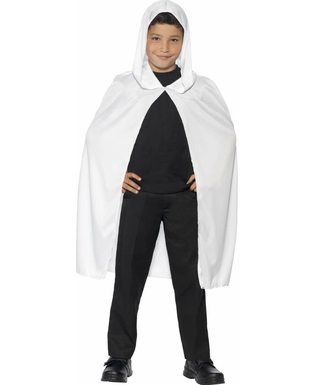  Cape à capuche blanche enfant Halloween, fig. 1 