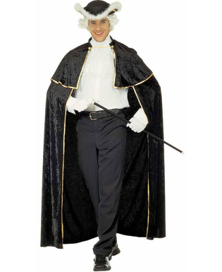  Cape séducteur vénitien avec jabot noir adulte, fig. 1 