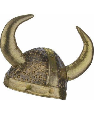  Casque viking souple métallisé adulte, fig. 1 