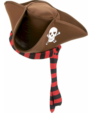  Chapeau de pirate marron adulte, fig. 1 