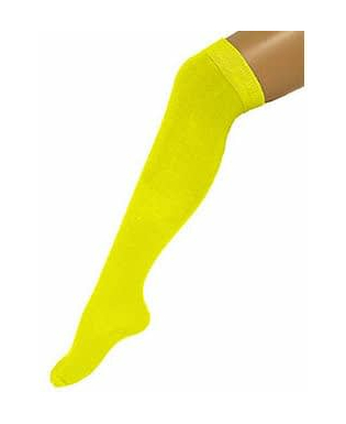  Chaussettes longues jaunes 53 cm adulte, fig. 1 